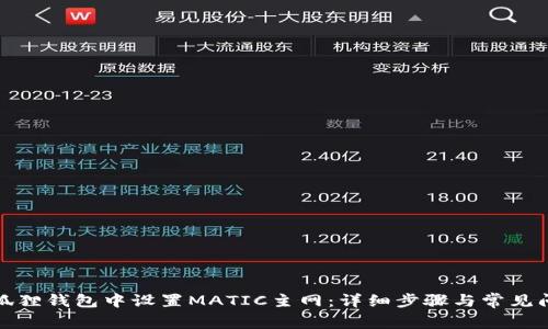 如何在狐狸钱包中设置MATIC主网：详细步骤与常见问题解答