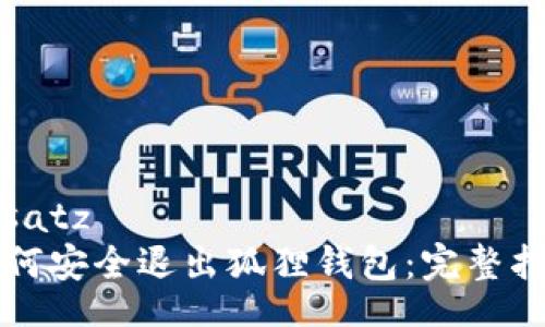 insatz  
如何安全退出狐狸钱包：完整指南